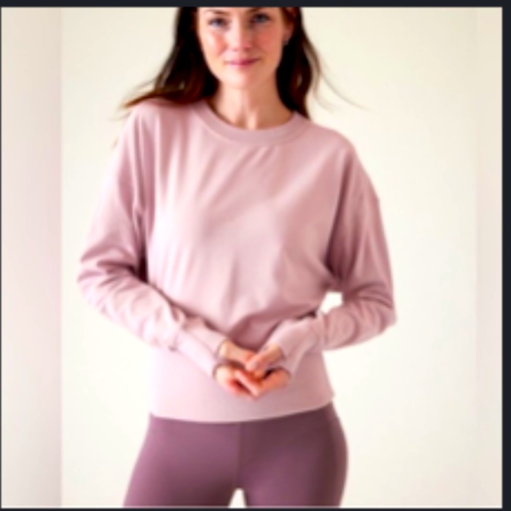Athleta Retroterry Crewneck Sweatshirt